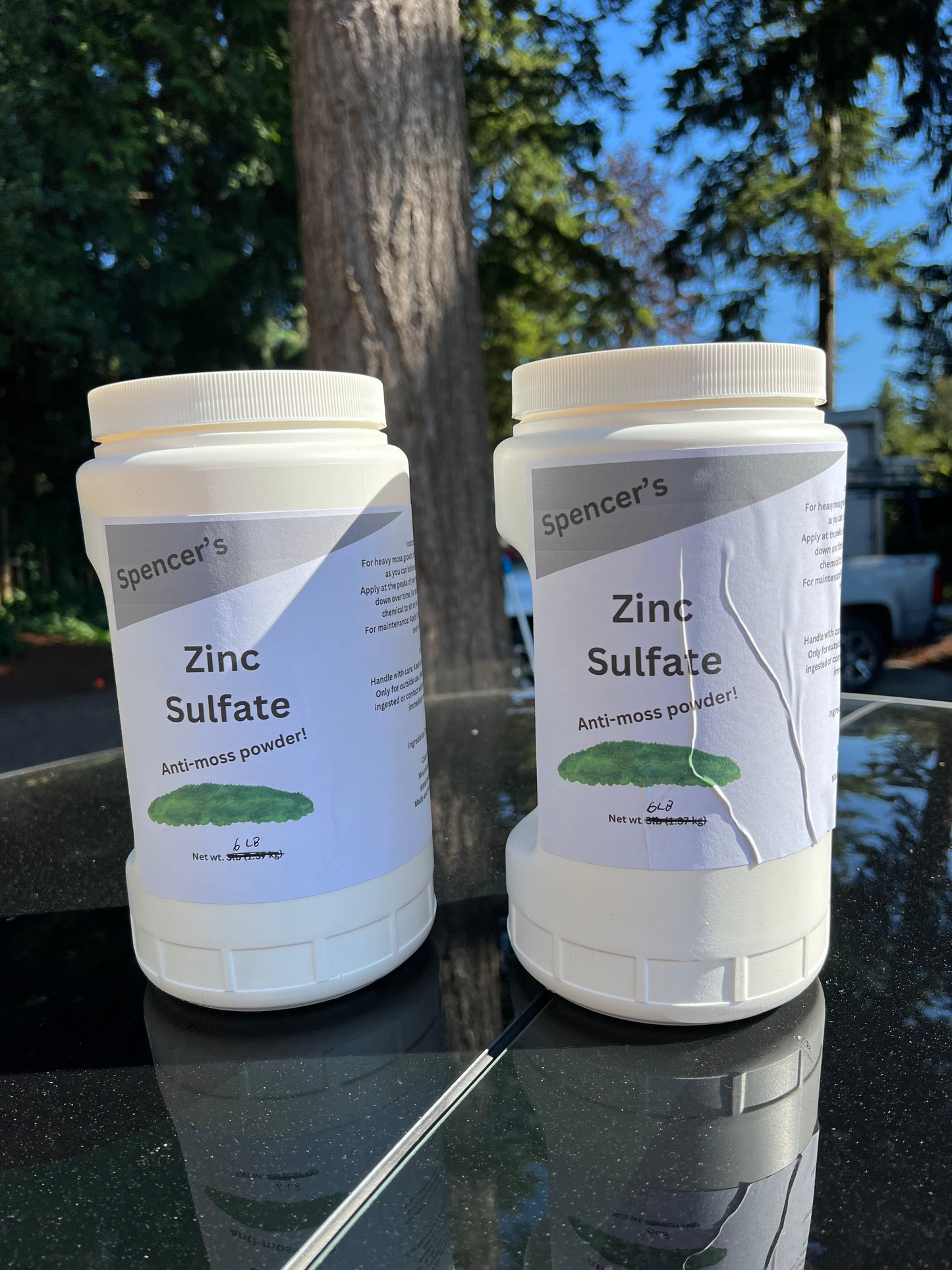 Zinc Sulfate Moss Powder