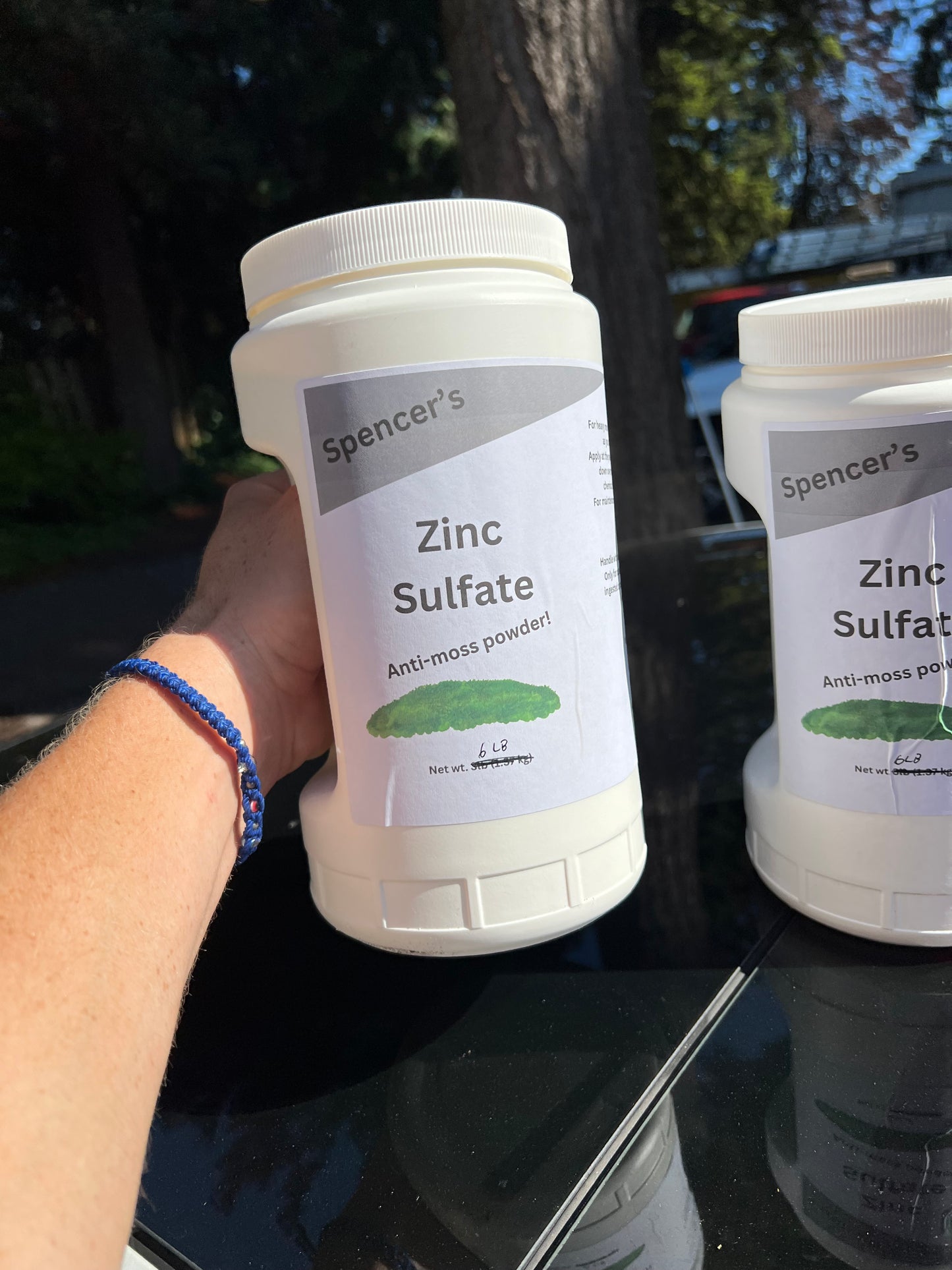 Zinc Sulfate Moss Powder
